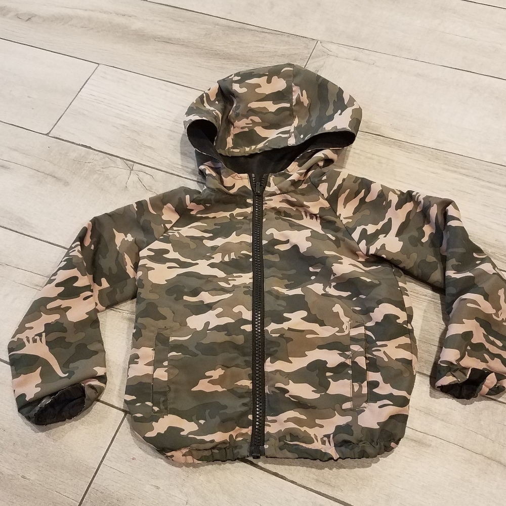 🍁Athletech Toddler Boys camo windbreaker☀️
